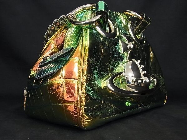 Rare!! Vivienne Westwood Yasmine Archive Big Orb Metallic