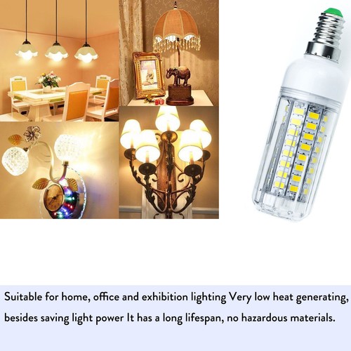 Dimmable 12v 20w Led Corn Light Bulbs Chandelier Pc shell B22 Lamp Bedroom Warm - Picture 13 of 18