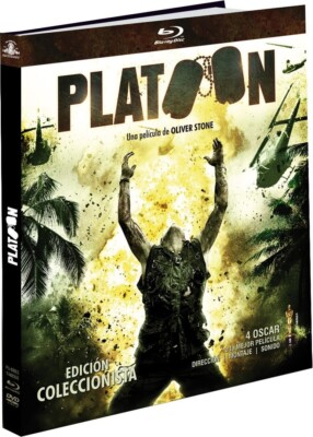 960/ Platoon  DigiBook  Blu-Ray+DVD+Libro Nuevo precintado España
