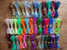 10 yards your choice colors rexlace lacing boondoggle plastic lace string 2