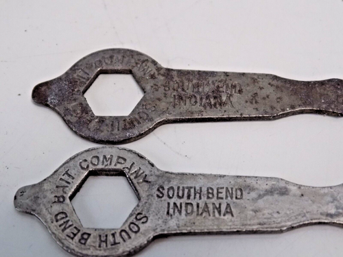 Vintage South Bend Bain Co. Multi Wrench Screwdriver Blade Fishing Reel Tool Lot - Picture 2 of 2