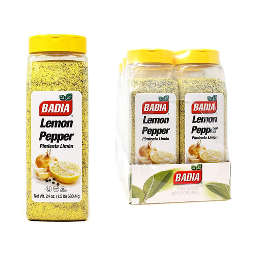 Lemon Pepper, 1.5 Pound (Pack of 6)