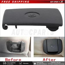 New Rear Child Seat Safety Belt Anchor Cover Black For BMW E84/E87/E90/F30/F35