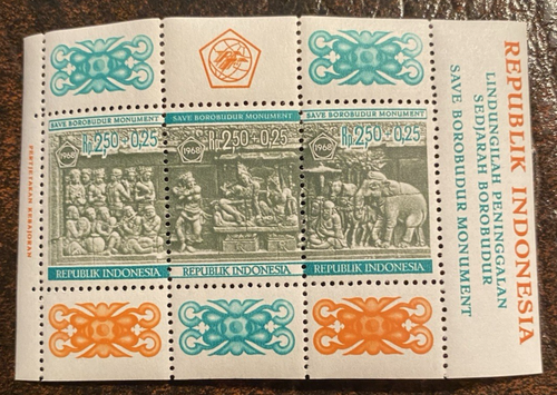 Indonesia - MNH - Scott# B213a - SCV$ 25.00 - 1968 - 第 1/2 張圖片