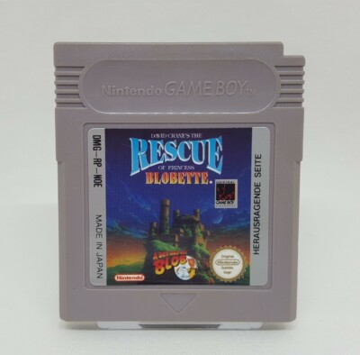 GameBoy - David Crane's The Rescue of Princess Blobette ( Nur Modul ) akzeptabel