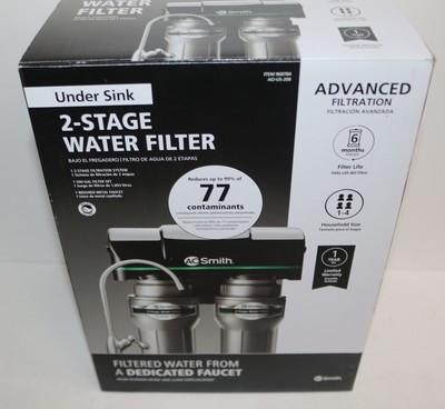 NEW AO SMITH 2 STAGE CLEAN WATER FILTER AO-US-200 960784 | eBay