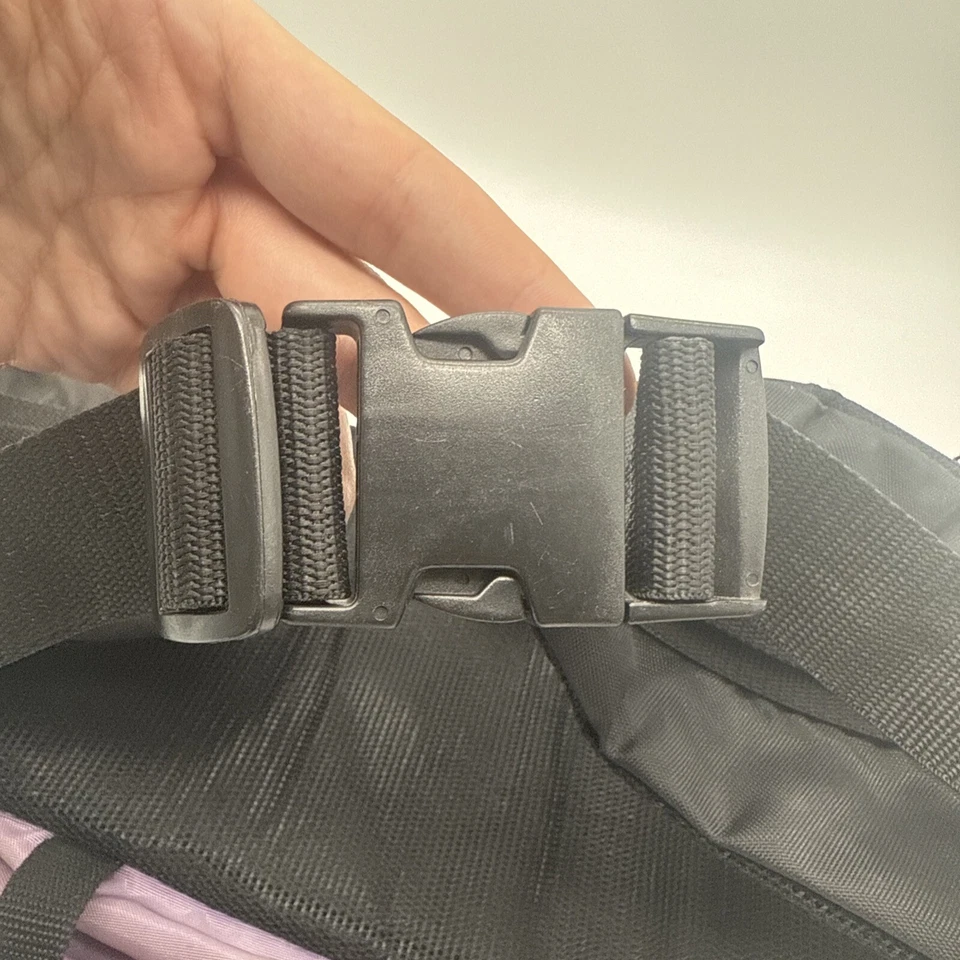 Riñonera retro vintage de senderismo Stansport portador de doble botella (púrpura/verde azulado) Foto 4 de 4