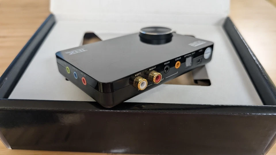 Creative Sound Blaster X-Fi Go Pro 70SB109500000 USB SBX SB1290 Audio Sound Card - Image 4 of 4