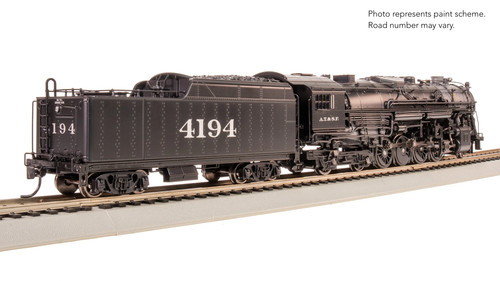 BLI HO 7848 Class T1A 2-8-4 Berkshire Stealth, Santa Fe #4196 (Standard DC) - Picture 6 of 7
