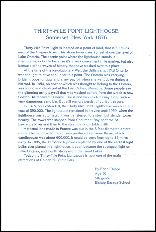 1995 Lighthouses Booklet Set Sc 2969-2973 FDC with Cheboygan MI children cachets - Image 2 of 4