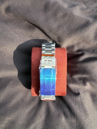 Herren Silber Uhr/Edelstahl/41mmMechanisch/Armband/Schmuck für Männer - Bild 8 von 9