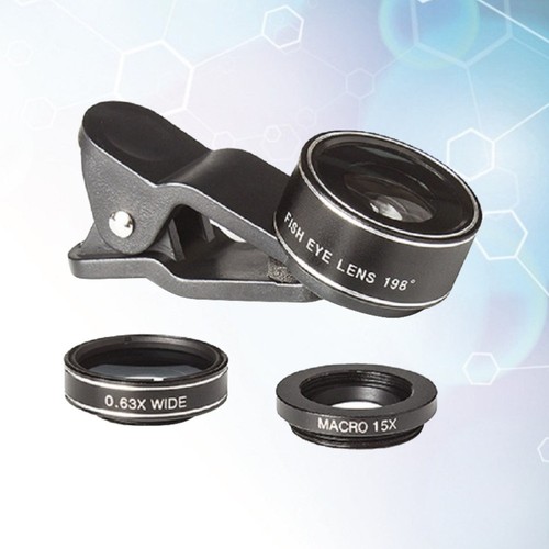 Zestaw obiektywów fotograficznych Telefon Makro Obiektyw Pro Aparat Obiektyw Zestaw Komórka Obiektyw Zestaw - Zdjęcie 12 z 12