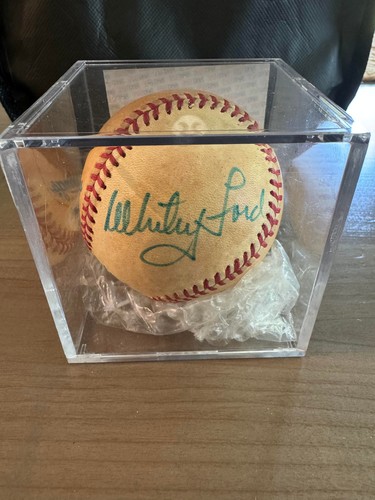 WHITEY FORD HALL OF FAME AUTOGRAPH SIGNED HOF BALL AUTO PSA YANKEES - Picture 6 of 6