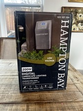 Hampton Bay Low Voltage 200W Digital Landscape Lighting Transformer 1011921004