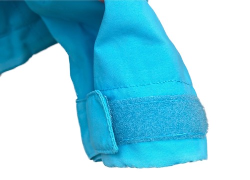 Helly Hanson hellblaue Jacke mit Kapuze und Reißverschluss - super Zustand mit Etikett L - Bild 3 von 13