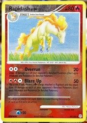 Rapidash 59/130 Diamond & Pearl Reverse Holo