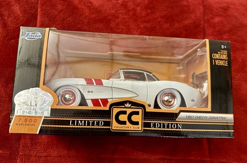 Jada Collector's Club Limited Edition 1957 Chevy Corvette 1/24 Collectible 96309