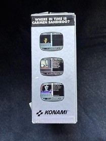 Where in Time is Carmen Sandiego NES Nintendo 1991 Rare HTF CIB Encyclopedia 