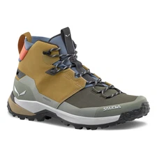 Salewa Puez 2 Mid PTX Men's Hiking Boots, Golden Brown/Shadow, M10