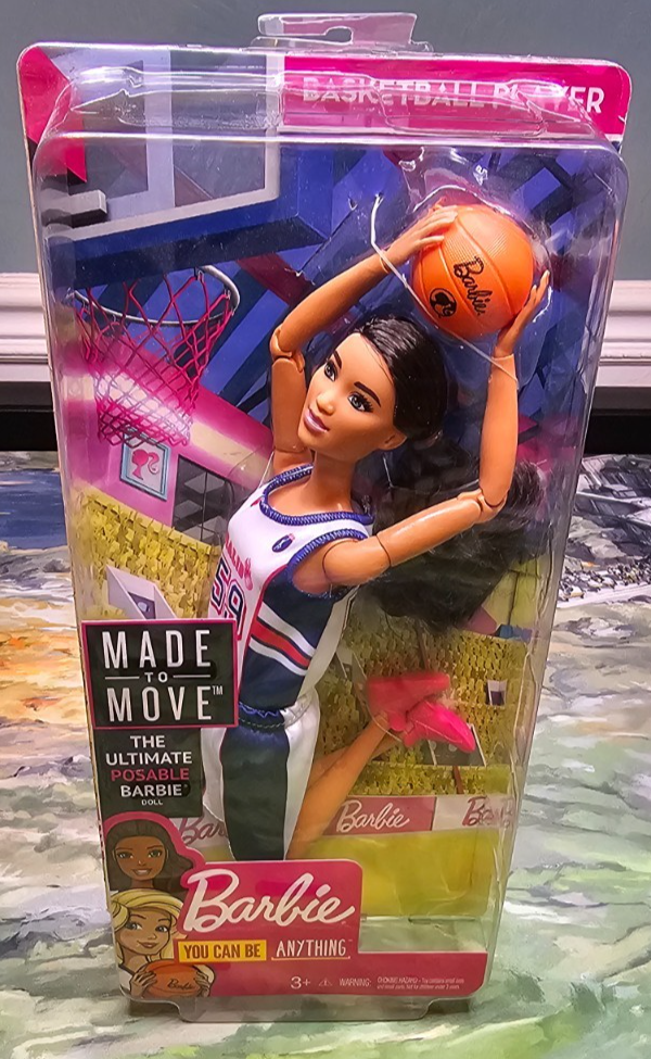 2018 BARBIE MTM BASKETBALL PLAYER Tall RARE NRFB