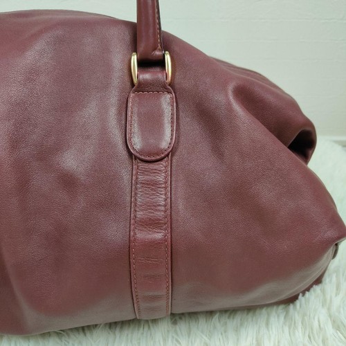 Auténtico bolso bandolera de hombro cilíndrico bidireccional de cuero Boston vintage Gucci - Imagen 3 de 20