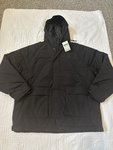 Nike Sportswear Club Fleece Therma-Fit X-Large Parka Jacket FZ0869-010 $260 - Picture 2 of 8