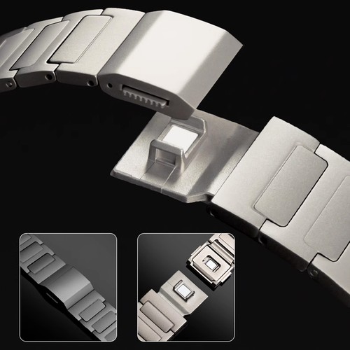 Luxury Titanium Magnetic Strap for Samsung Galaxy Watch8 Classic Ultra 2025 Band - Picture 8 of 13