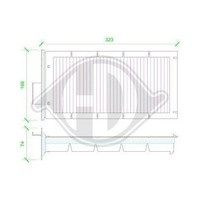 1X Filter, Innenraumluft Diederichs DCI0114 Passend FüR CitroËN