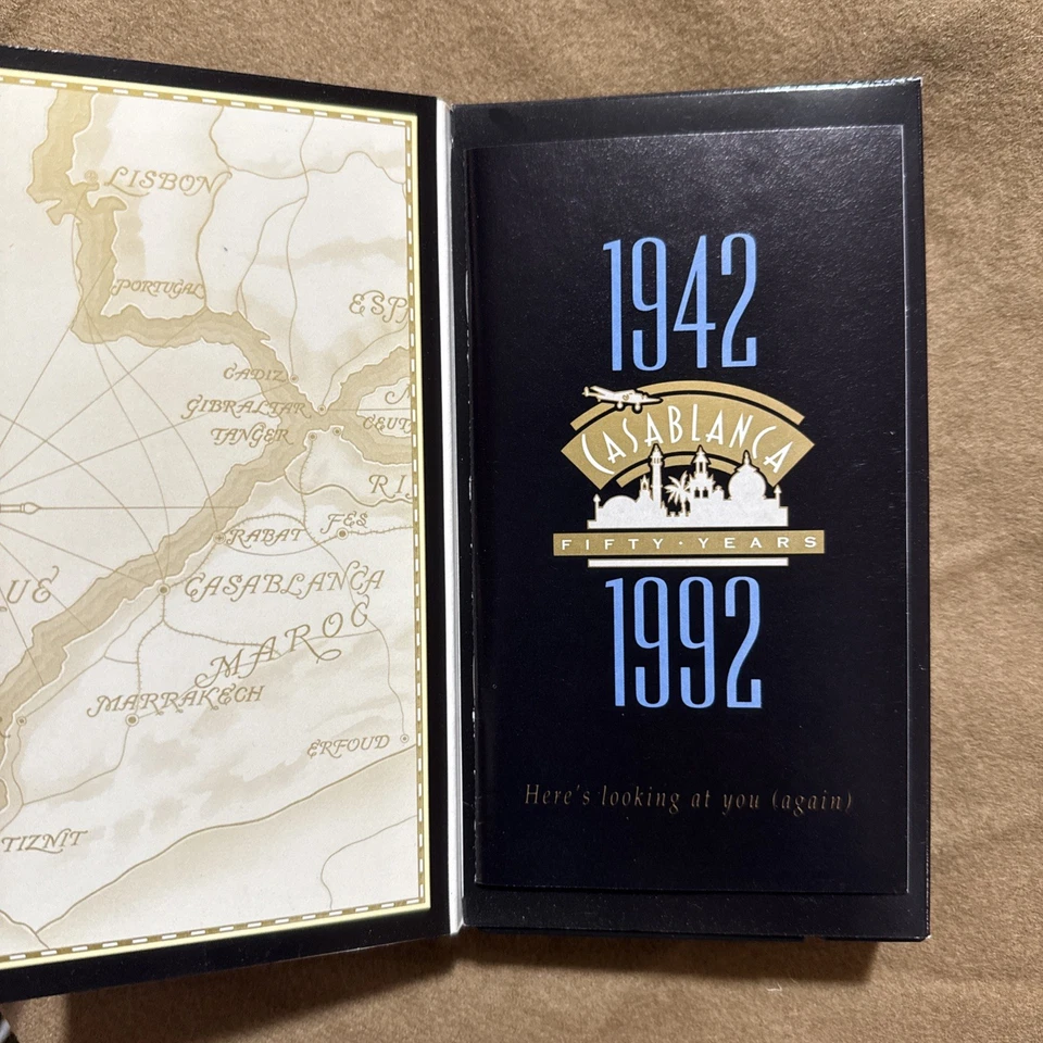 Casablanca VHS 50th Anniversary Remastered Collector’s Edition Classic Movie - Image 4 of 4