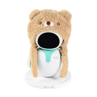 BerryBase Plüschbären-Mütze, für Energize Lab Eilik Desktop Roboter - Farbe: