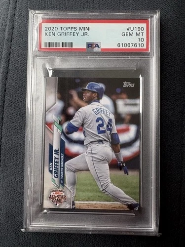 2020 Topps Update #U190 Ken Griffey Jr - ‘92 All-Star Game PSA 10 - Mini Pop 5