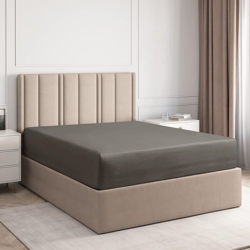 Hotel Luxury Single Fitted Sheet Only, Extra Soft & Wrinkle Free by CGK Linens - Bild 78 von 96