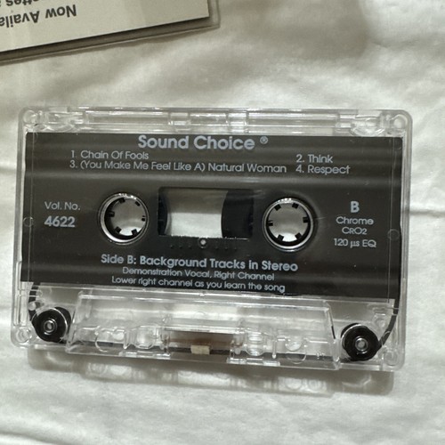 Sound Choice Karaoke Female Hits Of The 90's Vol 44 - 4704 Cassette - Picture 7 of 8