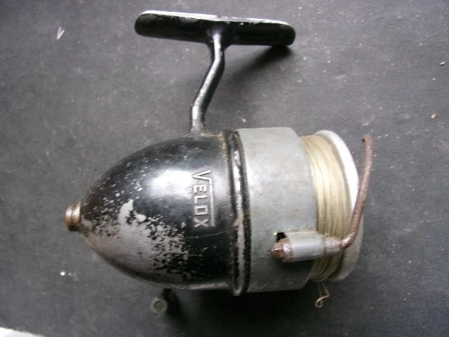 Moulinet De Pêche Ancien En Aluminium - Sans Marque, Entièrement Fonctionnel