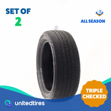 Set Of 2 Used 24550r19 Bridgestone Dueler Hp Sport As 105h - 732