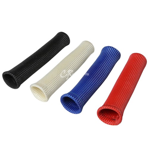 X4 ESCUDO TÉRMICO DE ALTA TEMPERATURA BLANCO BUJÍA CABLE BOTA FUNDA PROTECTORA - Imagen 3 de 4