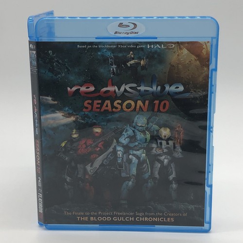 Red Vs Blue Season 10 (Blu-Ray) Halo Elijah Wood Rooster Teeth - Picture 4 of 9