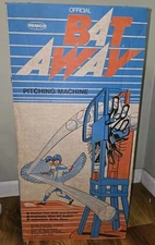 Vintage 1976  REMCO BAT AWAY 606 Baseball Pitching Machine Complete, Great Cond