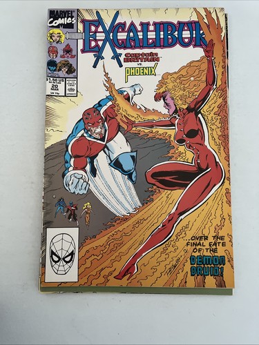 EXCALIBUR. NUMBER'S 5. 7. 12 & 20.  (4 ISSUE  1989-1990 LOT). 1ST SERIES. - Picture 5 of 21