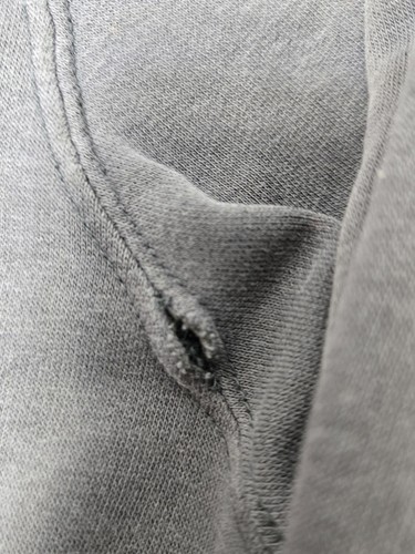 felpa con cappuccio vintage jordan uomo 2 XL sbiadita nero bianco volo y2k tasca nascosta capra - Foto 5 di 12