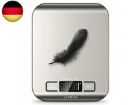 Digitale KüChenwaage, LCD Display Mit Tara-Funktion, PräZise Backwaage In Gramm