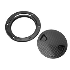 ⁺2PCS Boat Deck Plates Non Slip Round Shape Thickened Rubber Ring