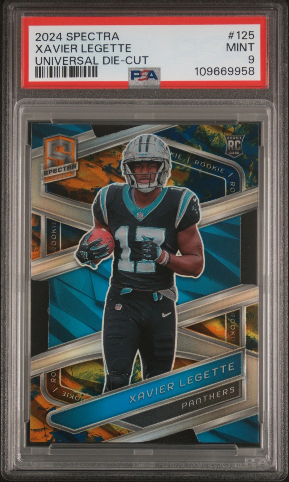 Xavier Legette Panini Spectra #125 Universal Die-Cut