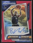 Brandon Clarke 2021-22 Panini Rookies & Stars Airborne Signatures Red #AIR-BCL
