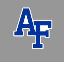 Sticker - Air Force Academy Falcons Logo - Die Cut Laminated Vinyl Decal