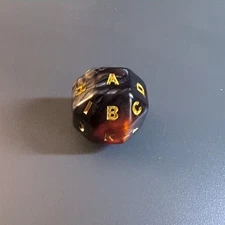 Secret Lair Countdown Encyclopedia Spindown Alphabet Dice D26 MTG