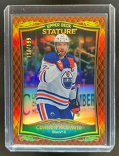 2024-25 Upper Deck Stature Connor McDavid 2023-24 Update Orange #130/199