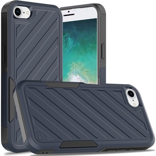 Military Grade Noble Hybrid Armor Case with Belt Clip Holster for iPhone 16 - Picture 3 of 8