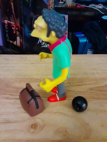 "Pin Pal Moe" Action Figure From The Simpsons! (Complete, LOOSE!) - Picture 2 of 9