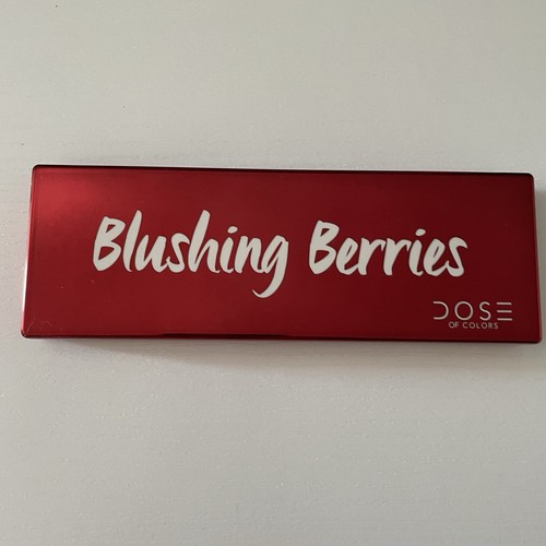 NEW! Dose Of Colors Blushing Berries Five Eye Shadow Palette With Dual Brush - Picture 2 of 7